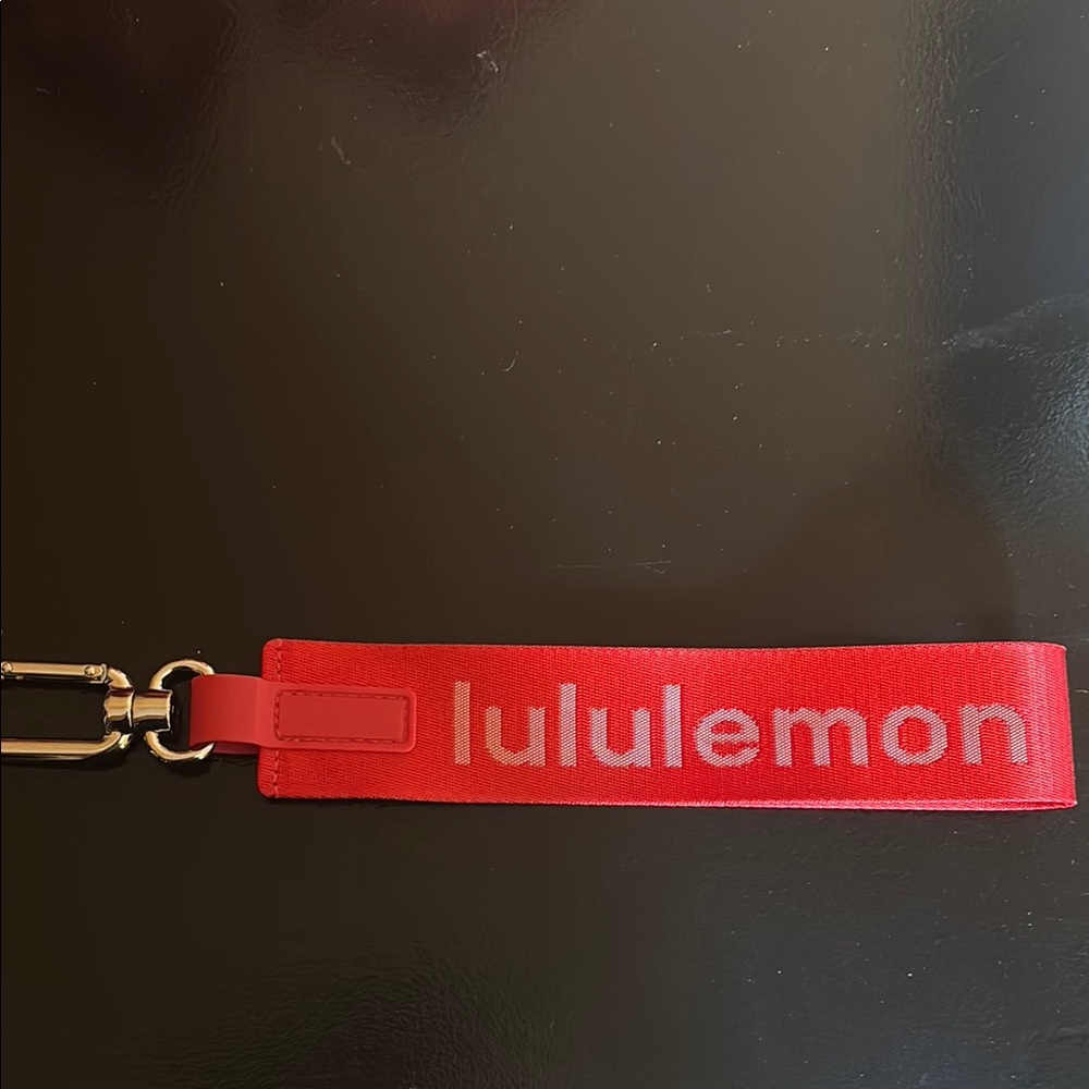 lululemon athletica Red Keychain Accessory